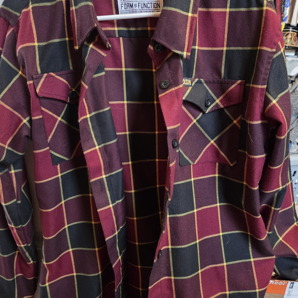 Women's Red and Black Dixxon Plaid Shirt